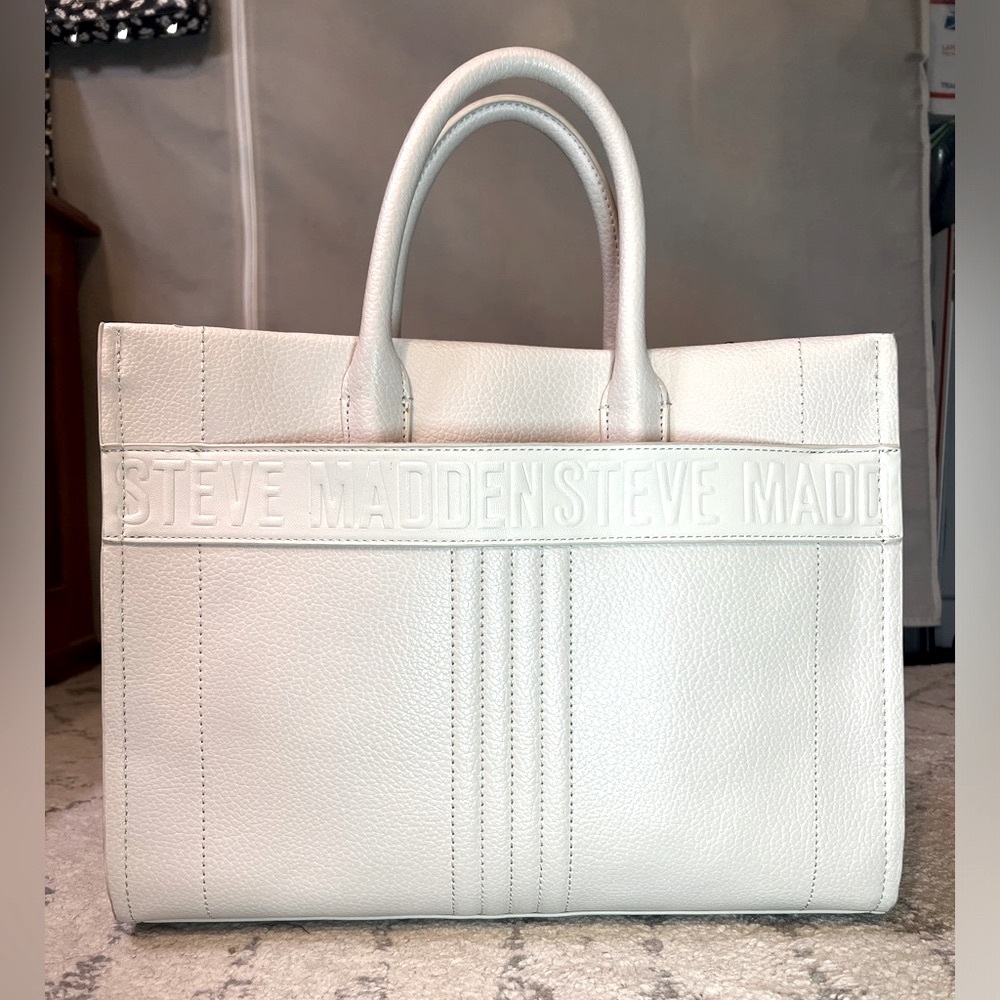 Steve Madden Work Tote Bag w/ Crossbody Strap